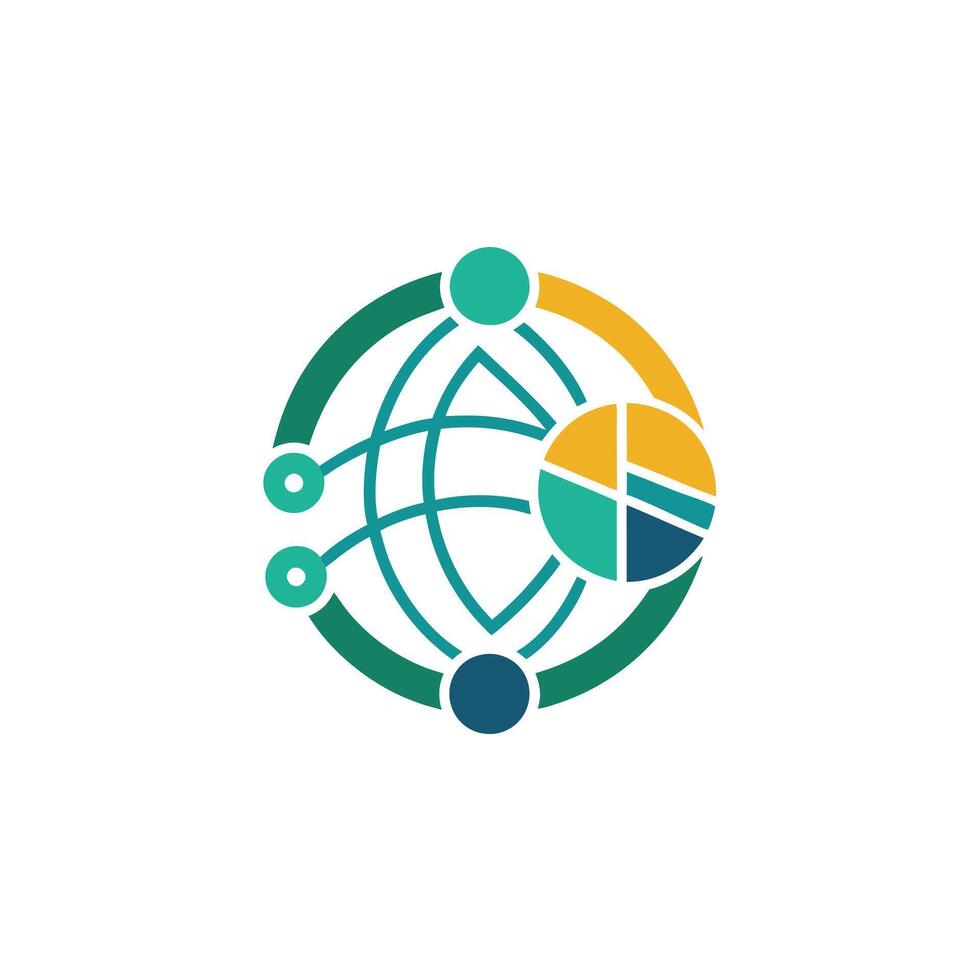 Creative and Elegant Minimalistic Logo Design for Technology and Software Company vector