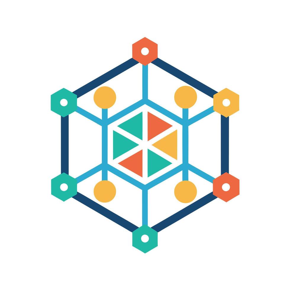 Creative and Elegant Minimalistic Logo Design for Technology and Software Company vector