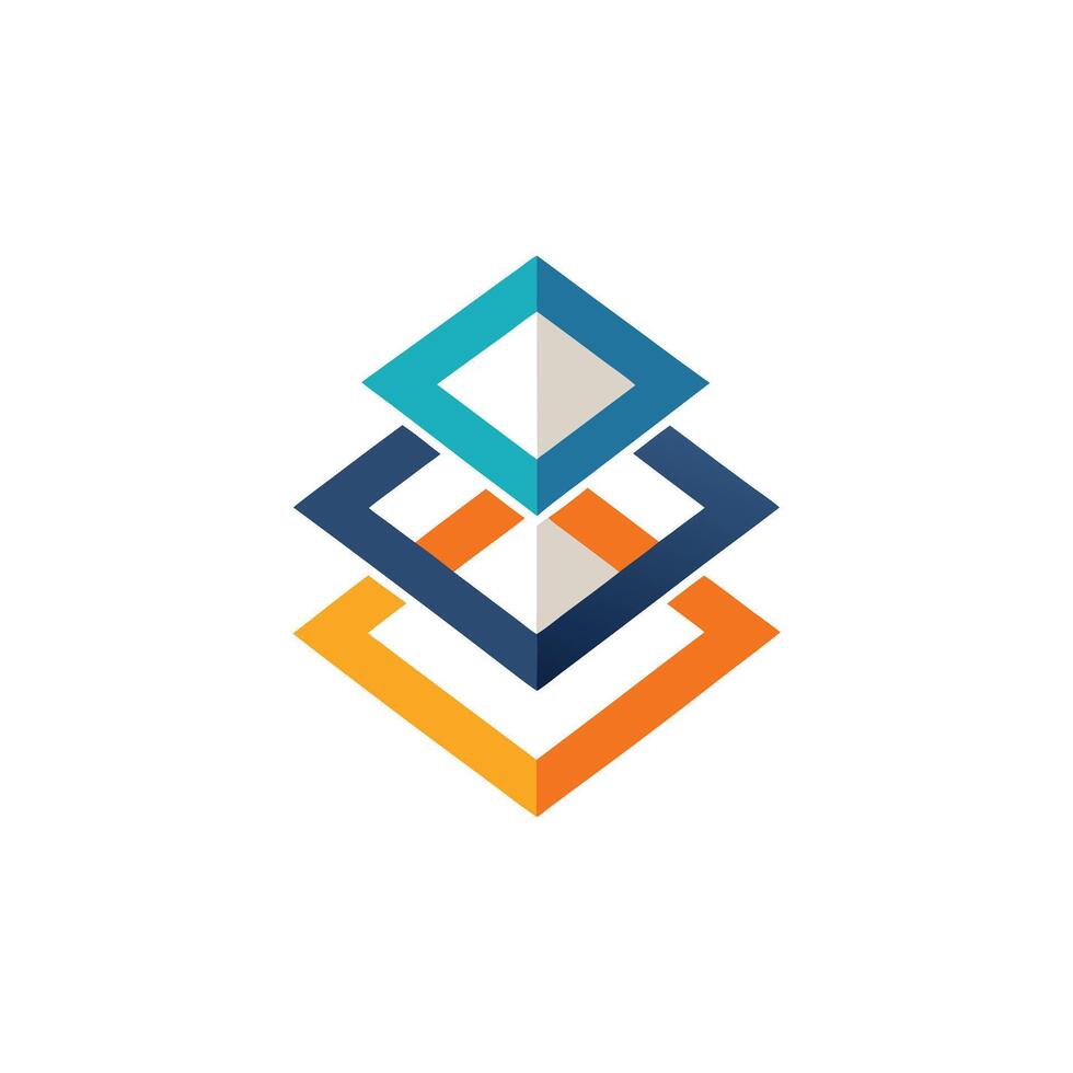 Creative and Elegant Minimalistic Logo Design for Technology and Software Company vector