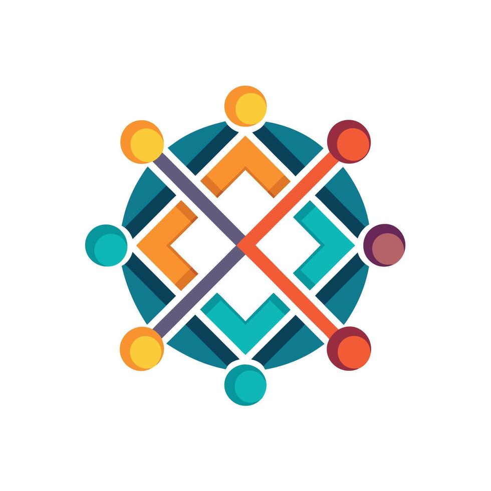 Creative and Elegant Minimalistic Logo Design for Technology and Software Company vector