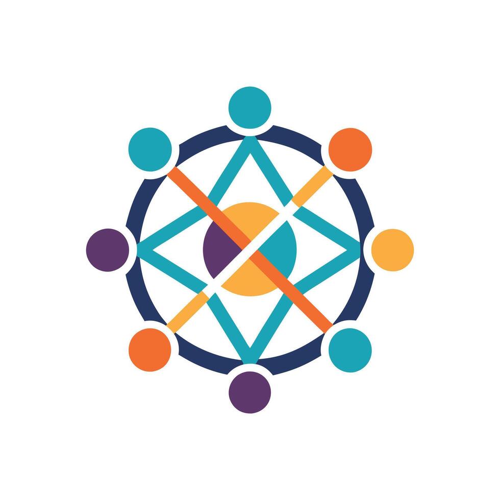 Creative and Elegant Minimalistic Logo Design for Technology and Software Company vector