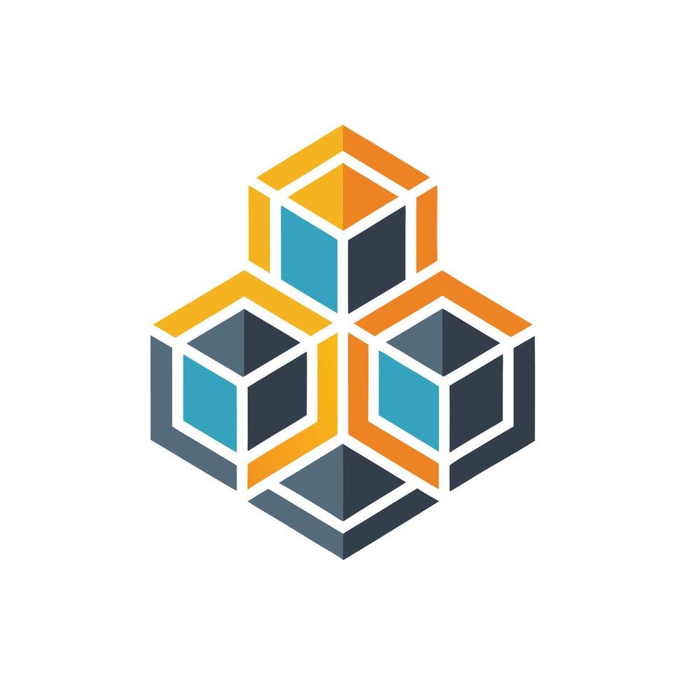 Creative and Elegant Minimalistic Logo Design for Technology and Software Company vector