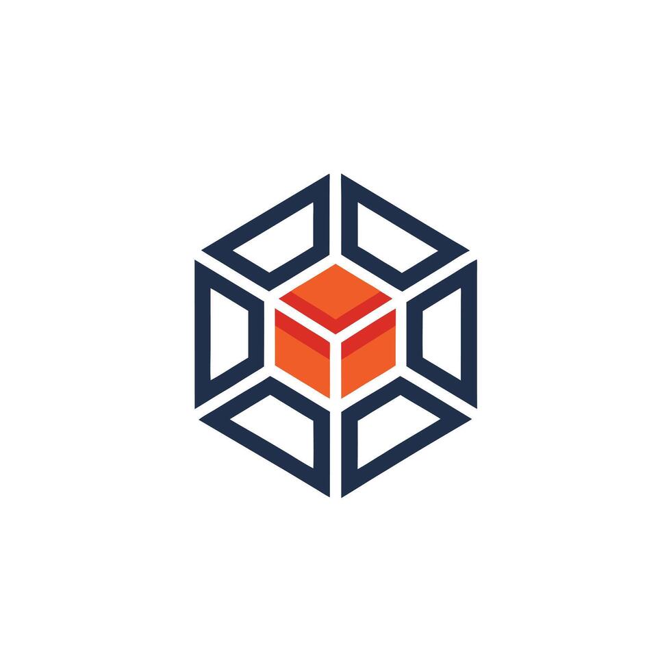 Creative and Elegant Minimalistic Logo Design for Technology and Software Company vector