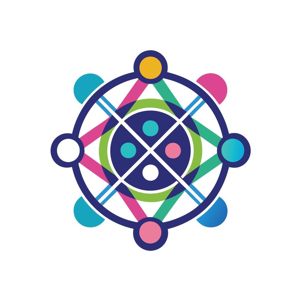 Creative and Elegant Minimalistic Logo Design for Technology and Software Company vector