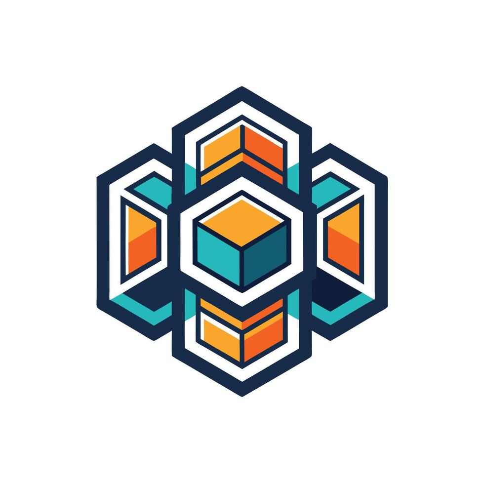 Creative and Elegant Minimalistic Logo Design for Technology and Software Company vector