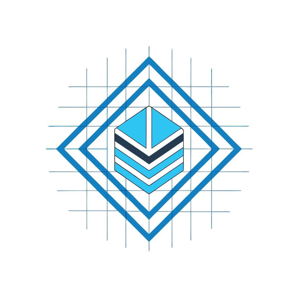 Creative and Elegant Minimalistic Logo Design for Technology and Software Company vector