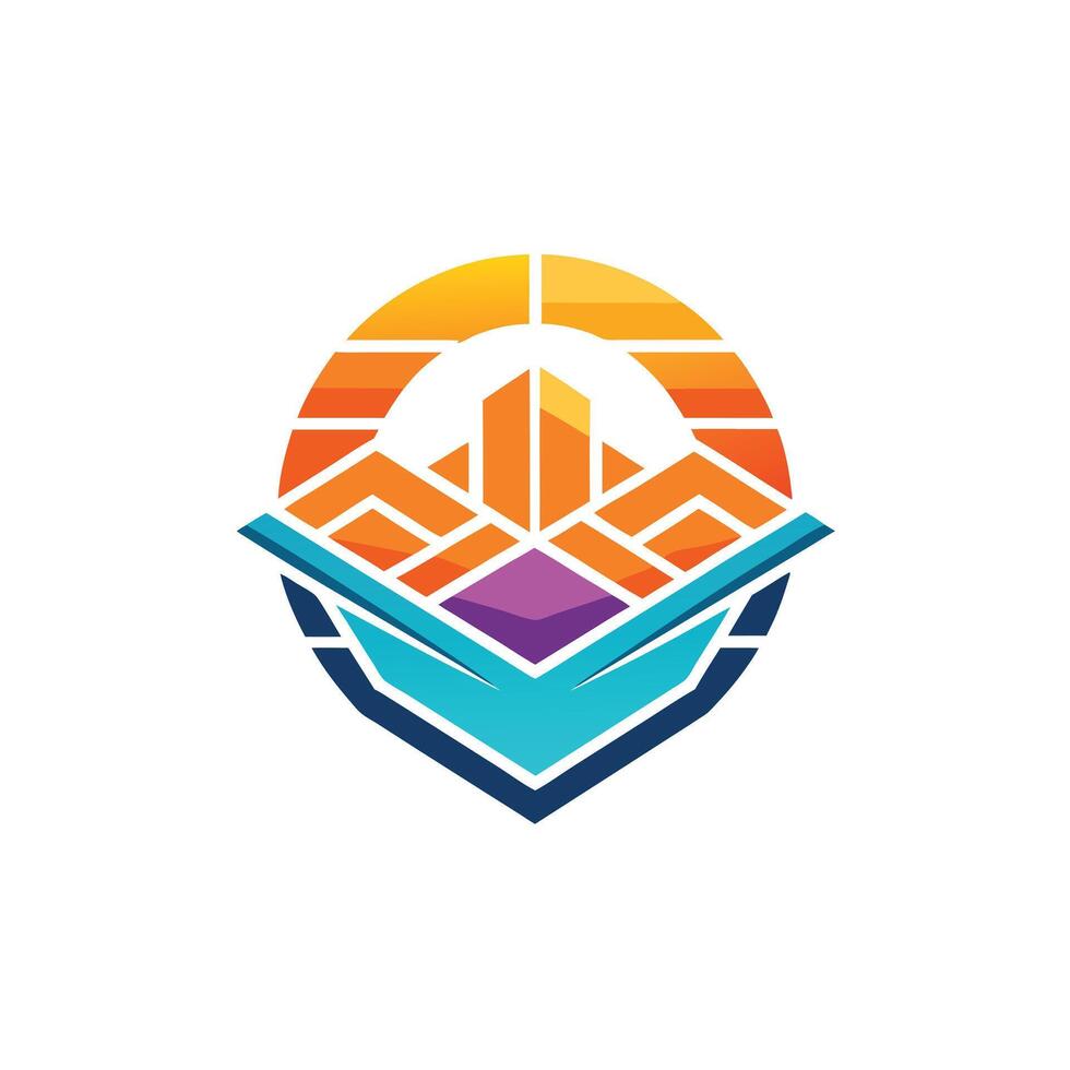 Creative and Elegant Minimalistic Logo Design for Technology and Software Company vector