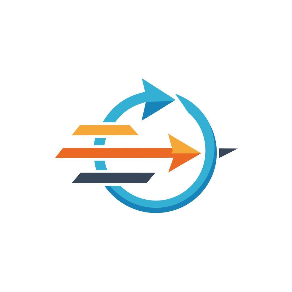 Creative and Elegant Minimalistic Logo Design for Technology and Software Company vector