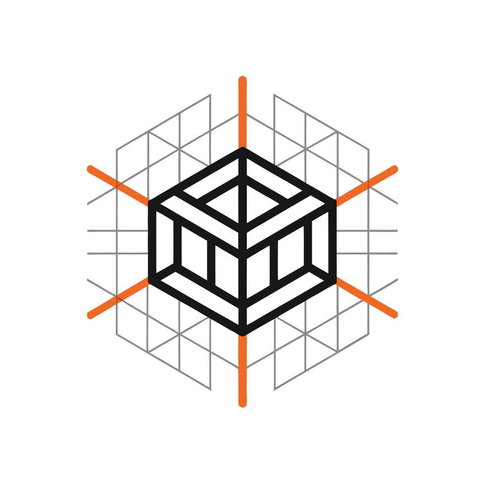 Creative and Elegant Minimalistic Logo Design for Technology and Software Company vector