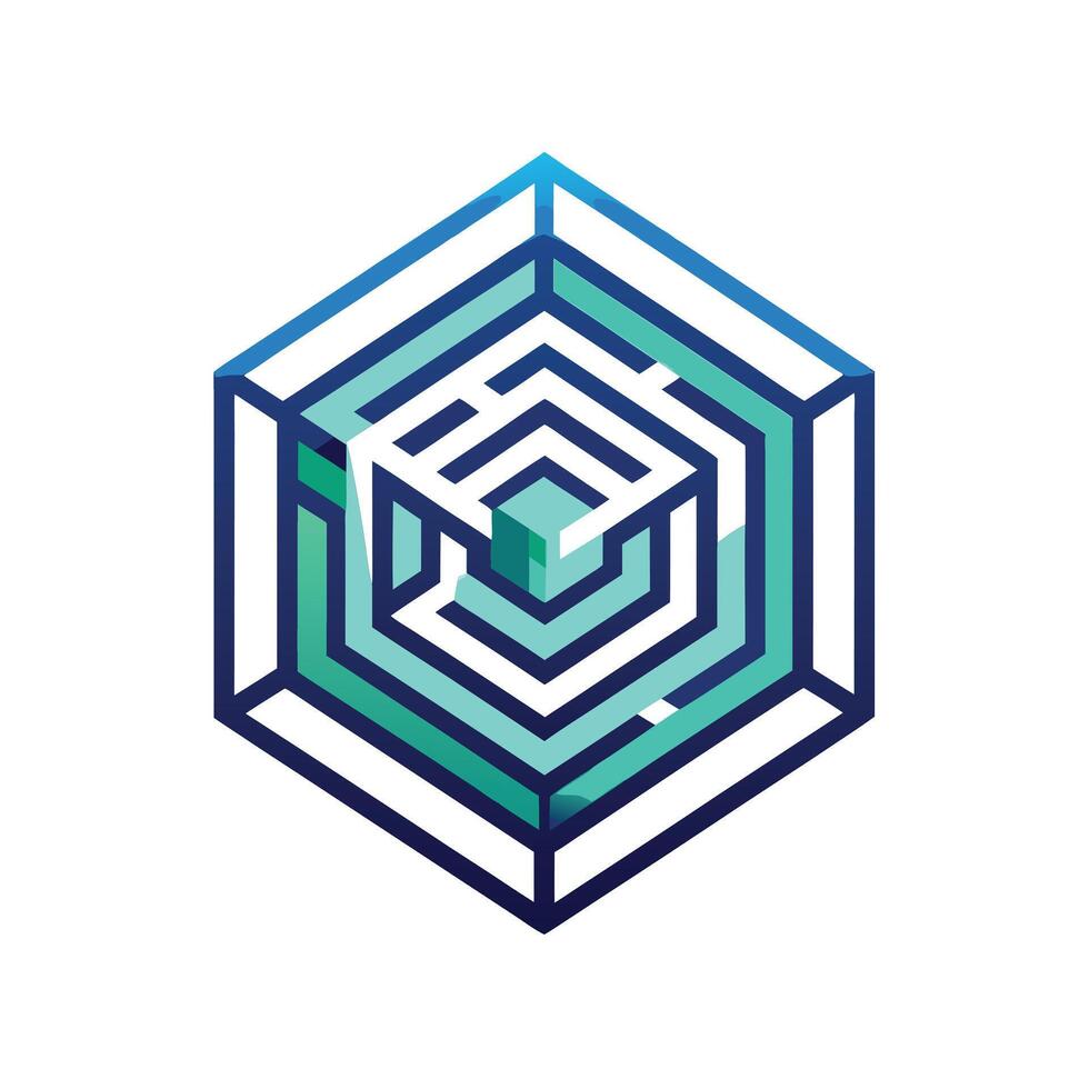 Creative and Elegant Minimalistic Logo Design for Technology and Software Company vector