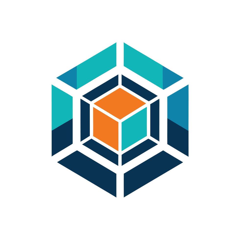 Creative and Elegant Minimalistic Logo Design for Technology and Software Company vector
