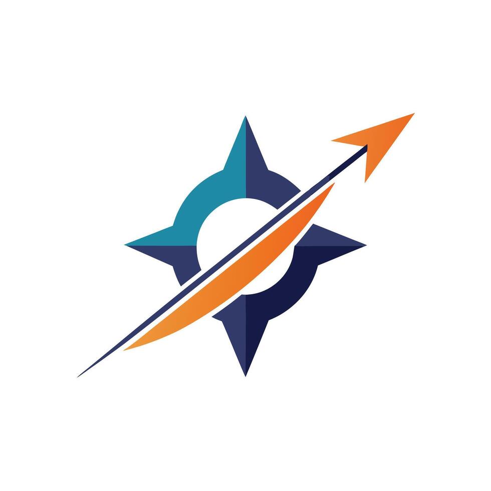 Creative and Elegant Minimalistic Logo Design for Technology and Software Company vector