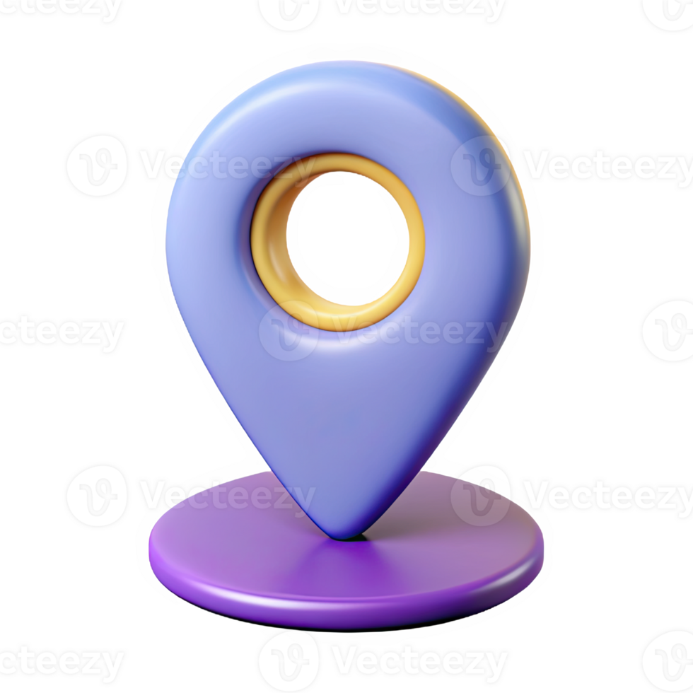 location pin icon on transparent background 48705382 PNG