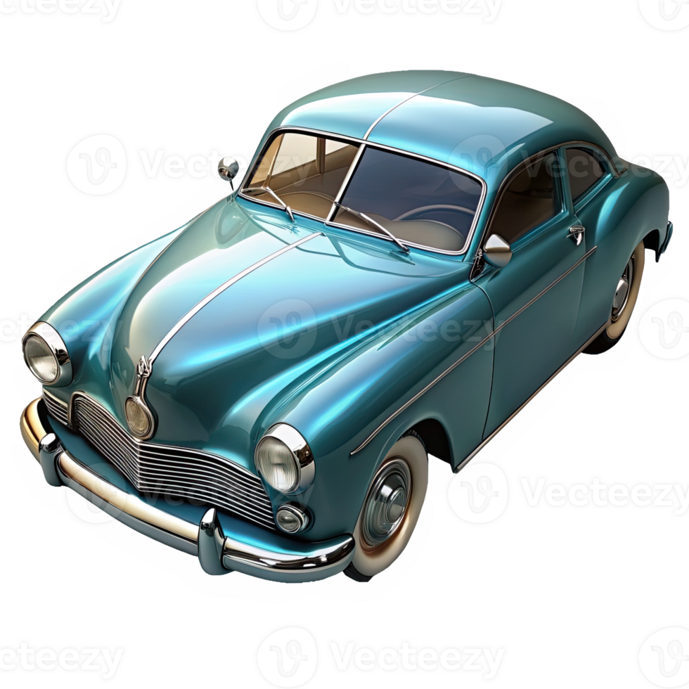 an old car on a transparent background png