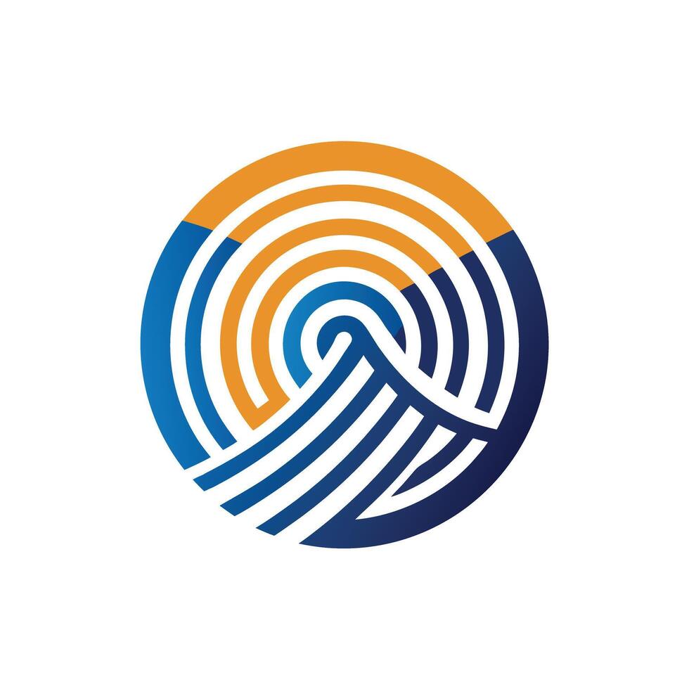 Creative and Elegant Minimalistic Logo Design for Technology and Software Company vector