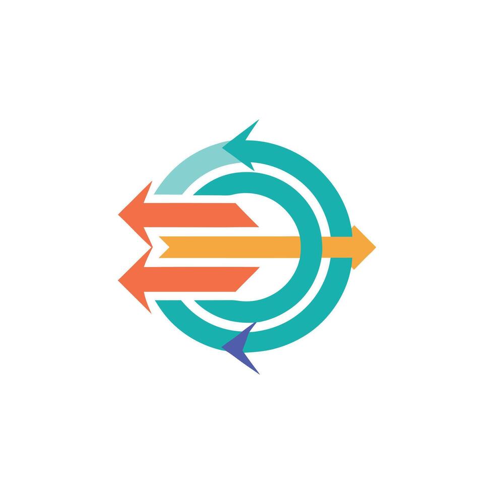 Creative and Elegant Minimalistic Logo Design for Technology and Software Company vector