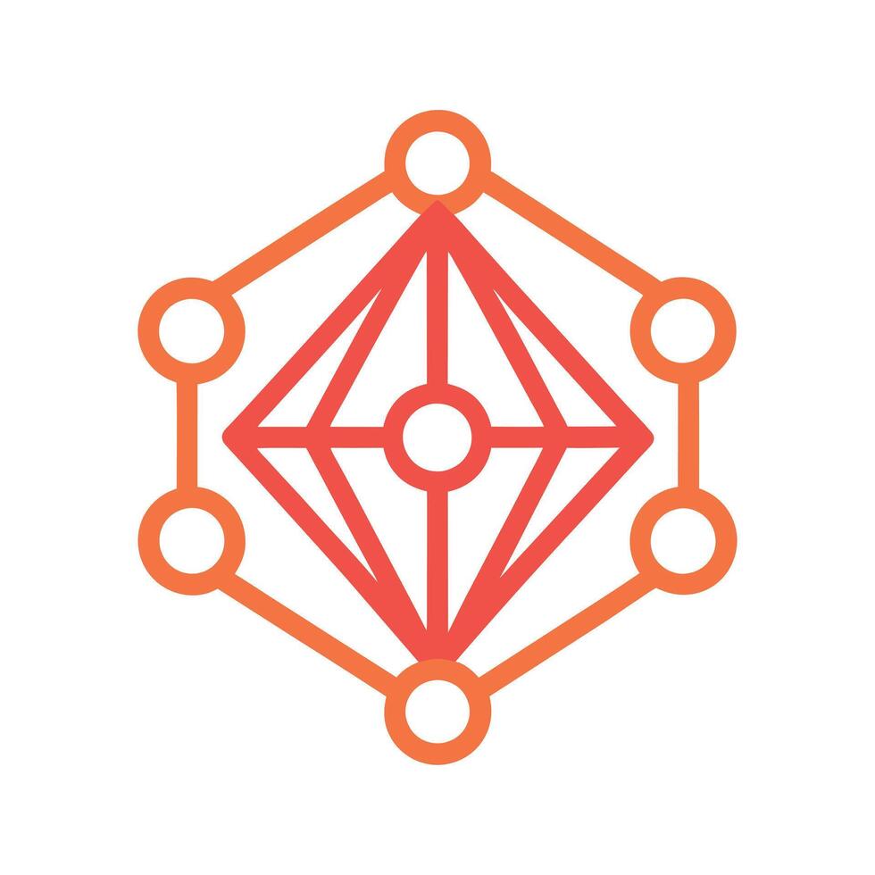Creative and Elegant Minimalistic Logo Design for Technology and Software Company vector