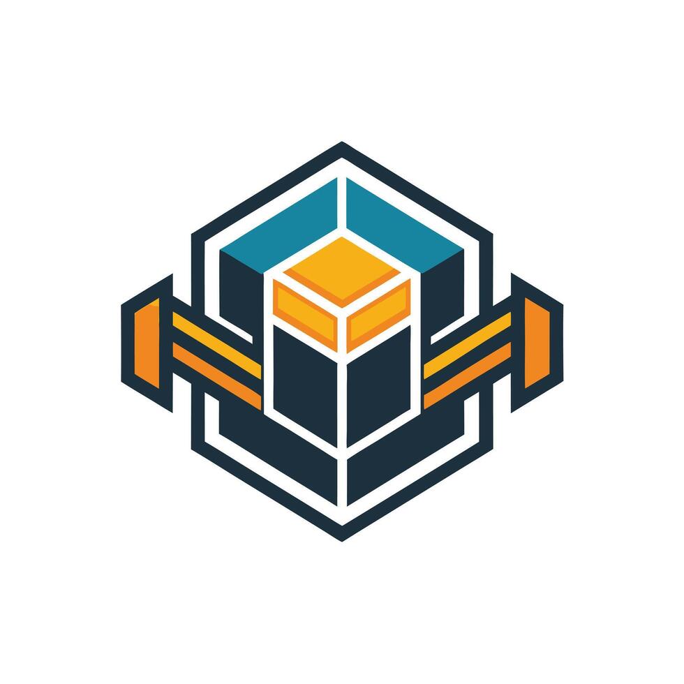 Creative and Elegant Minimalistic Logo Design for Technology and Software Company vector