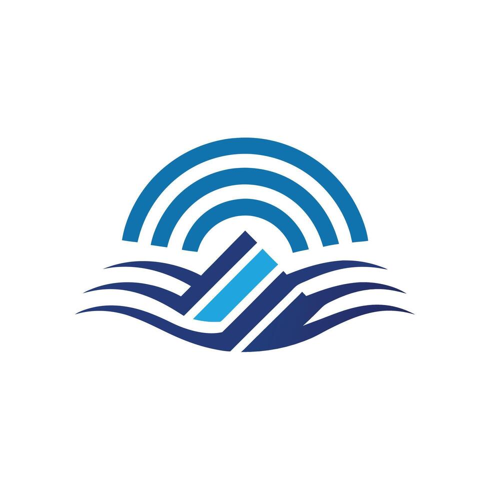 Creative and Elegant Minimalistic Logo Design for Technology and Software Company vector