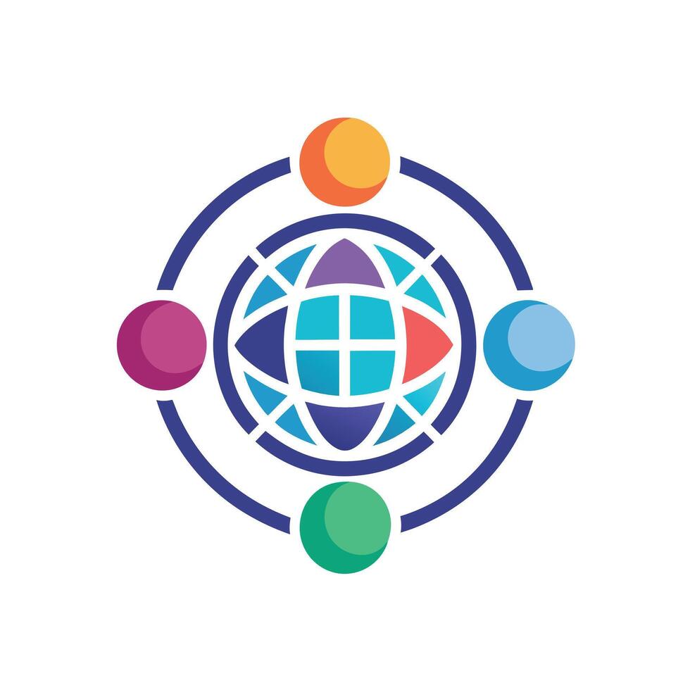 Creative and Elegant Minimalistic Logo Design for Technology and Software Company vector