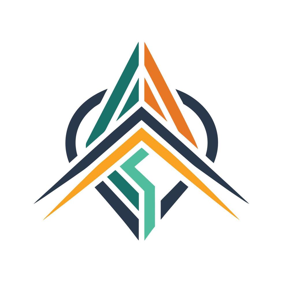Creative and Elegant Minimalistic Logo Design for Technology and Software Company vector
