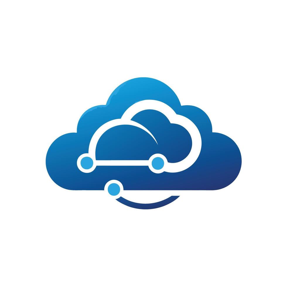 Creative and Elegant Minimalistic Logo Design for Technology and Software Company vector