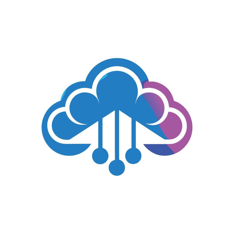 Creative and Elegant Minimalistic Logo Design for Technology and Software Company vector