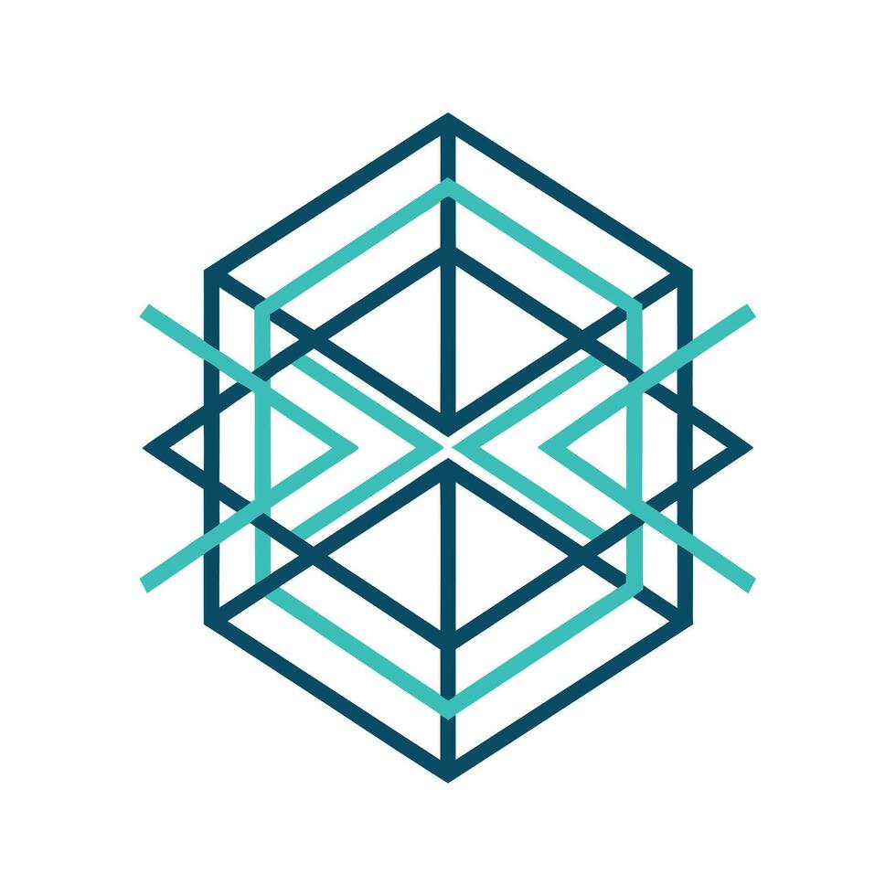 Creative and Elegant Minimalistic Logo Design for Technology and Software Company vector