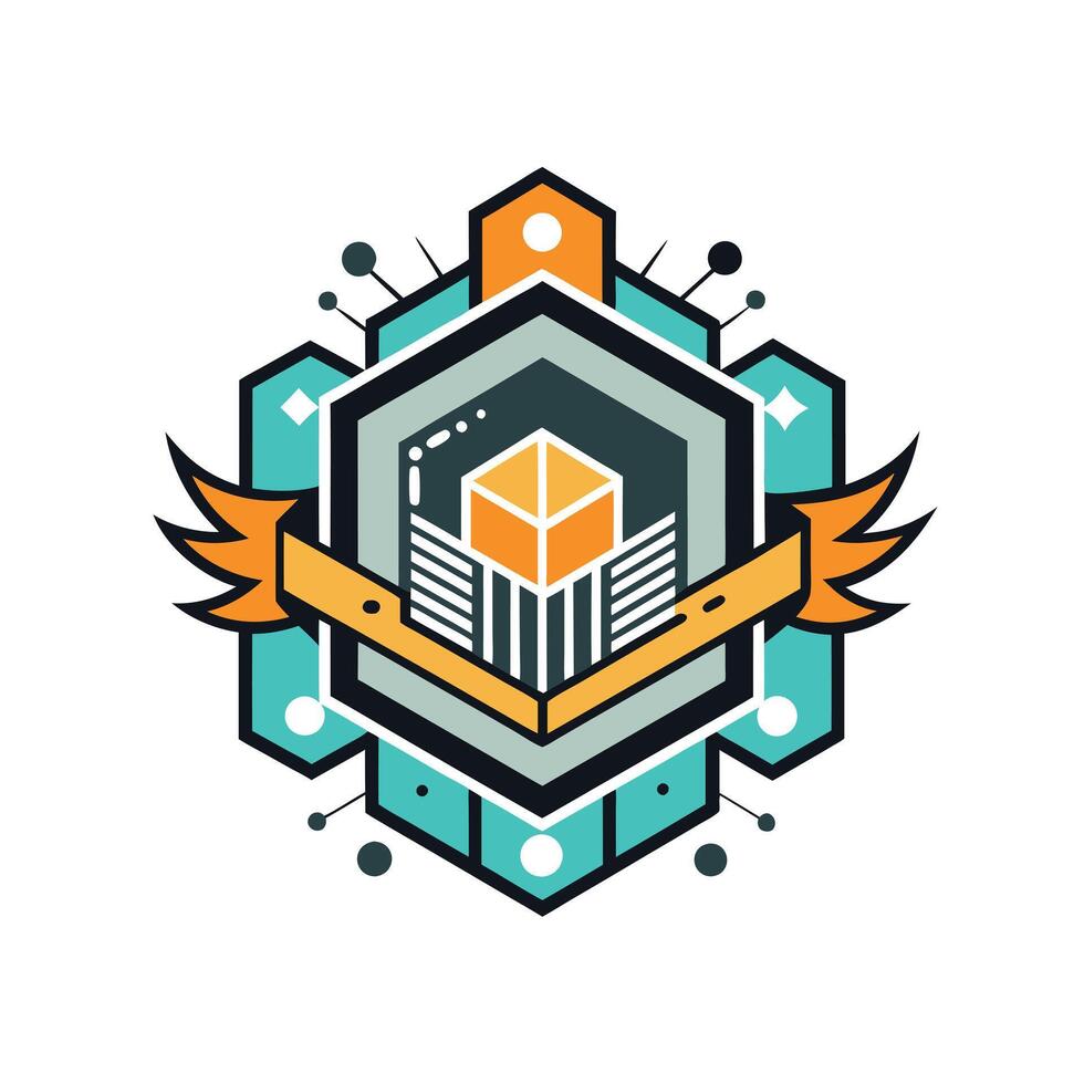 Creative and Elegant Minimalistic Logo Design for Technology and Software Company vector