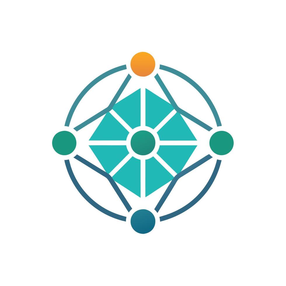 Creative and Elegant Minimalistic Logo Design for Technology and Software Company vector