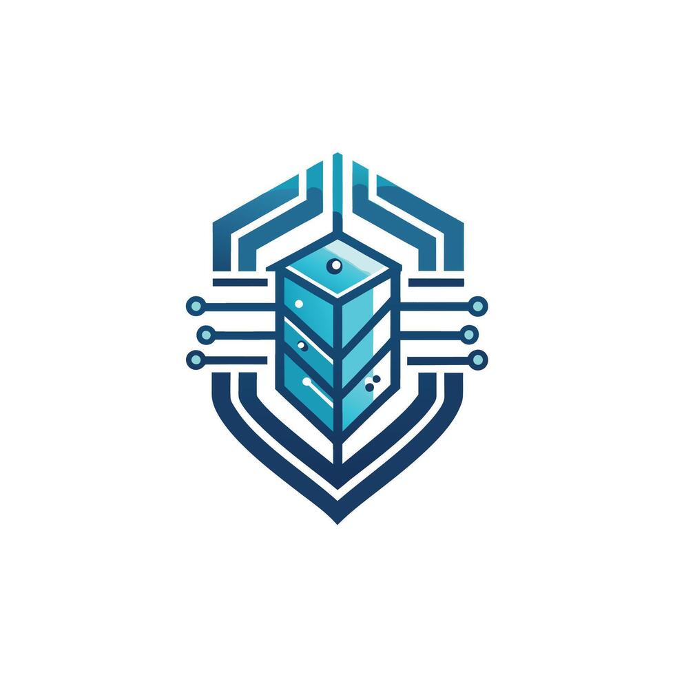 Creative and Elegant Minimalistic Logo Design for Technology and Software Company vector