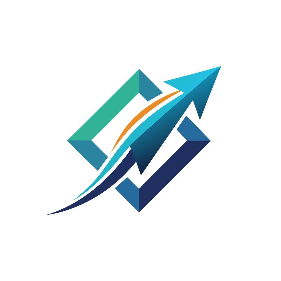 Creative and Elegant Minimalistic Logo Design for Technology and Software Company vector