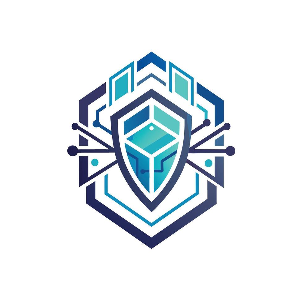 Creative and Elegant Minimalistic Logo Design for Technology and Software Company vector