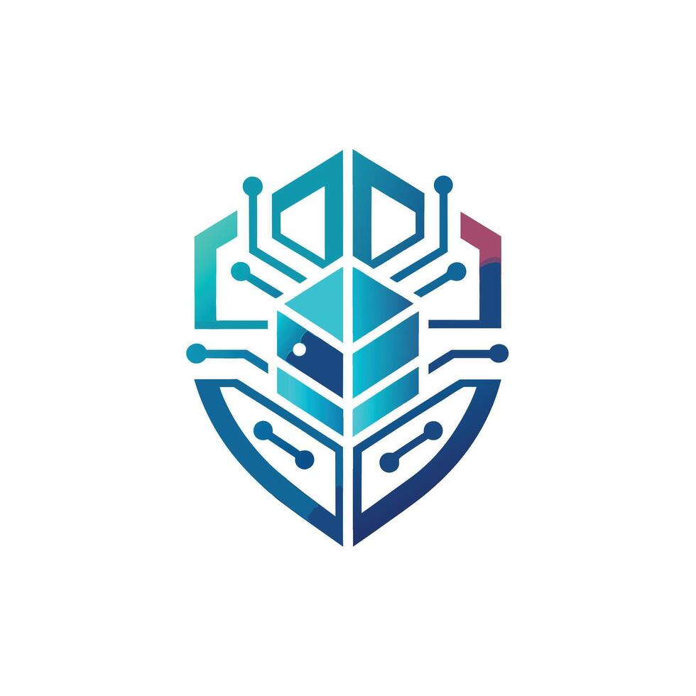 Creative and Elegant Minimalistic Logo Design for Technology and Software Company vector