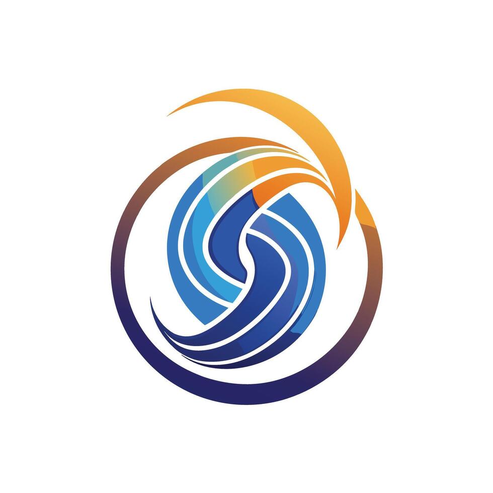 Creative and Elegant Minimalistic Logo Design for Technology and Software Company vector