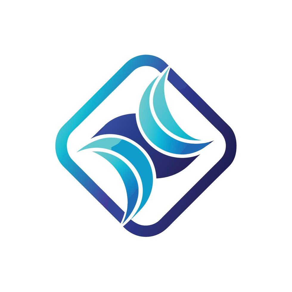 Creative and Elegant Minimalistic Logo Design for Technology and Software Company vector