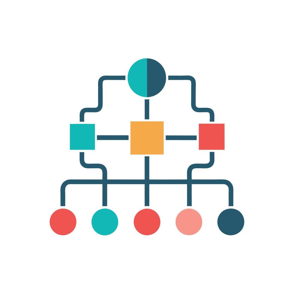 Creative and Elegant Minimalistic Logo Design for Technology and Software Company vector