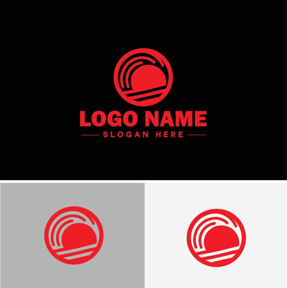 Rainbow logo icon for business app icon cloud natural silhouette rainbow logo template vector