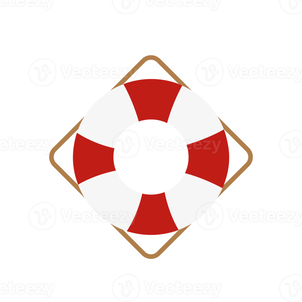Lifebuoy icon isolated, beautiful of lifeguard png