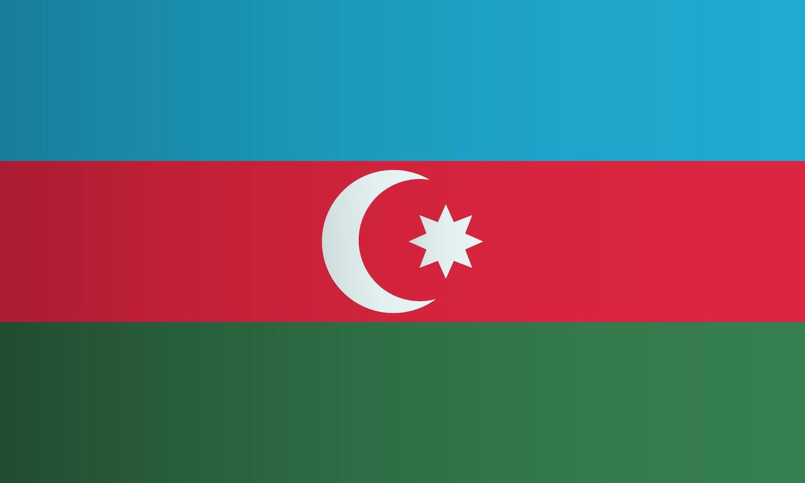 Azerbaijan national flag. illustration vector