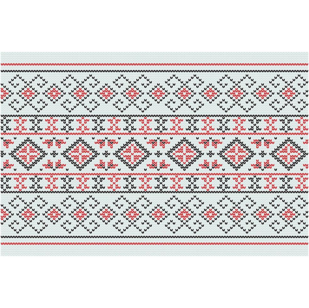 Ukrainian ornament. Imitation of knitted fabric. Illustration. Can be used for backgrounds, patterns, covers, souvenirs, clothing, textiles and other layouts. vector