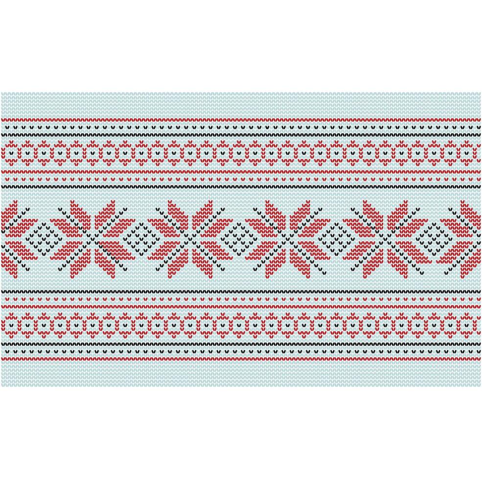 Ukrainian ornament. Imitation of knitted fabric. Illustration. Can be used for backgrounds, patterns, covers, souvenirs, clothing, textiles and other layouts. vector