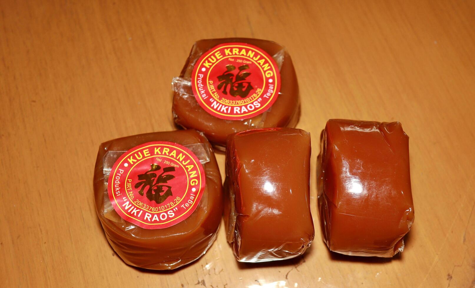 Traditional Chinese New Year Cake or called Kue Keranjang photo