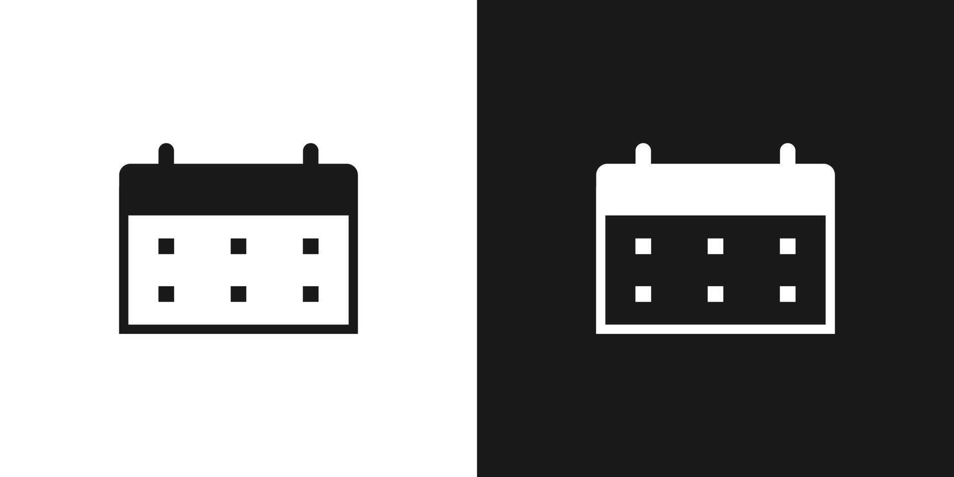 Calender design icon sign. illustration vector