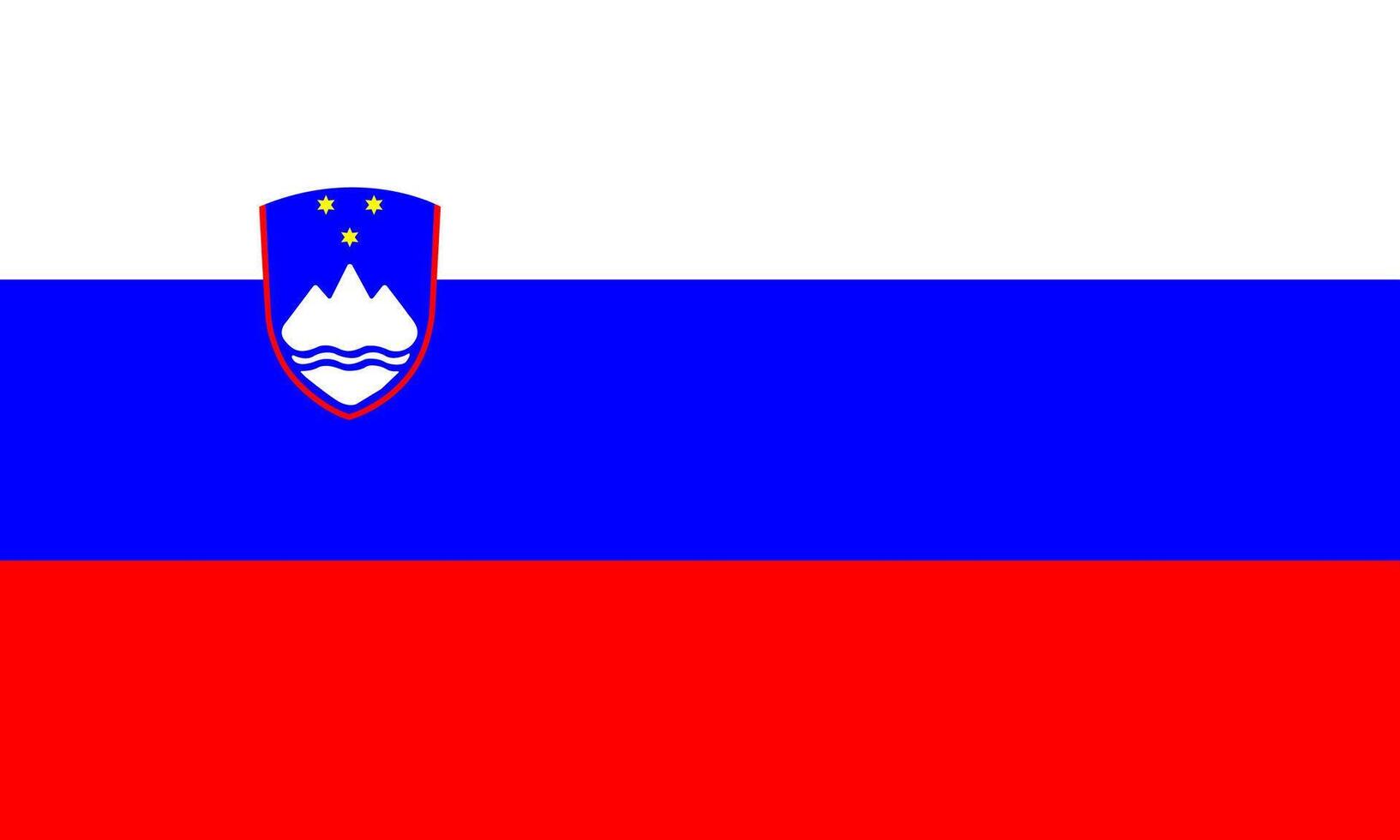 Slovenia flag national material design Illustration vector