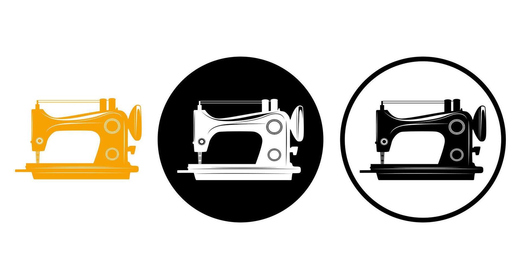 sewing machine icon classic design illustration vector