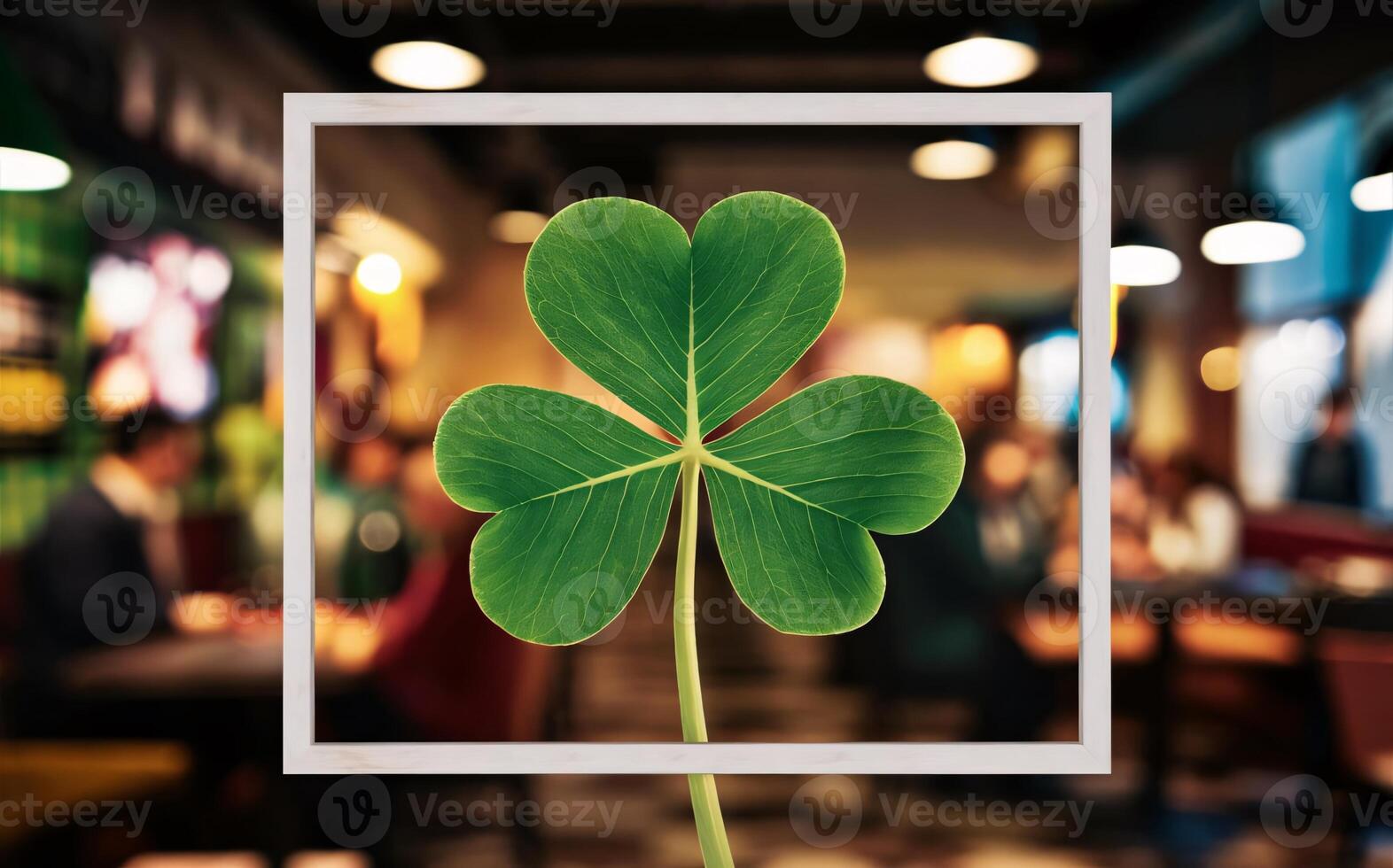 Shamrock background , Saint Patrick photo
