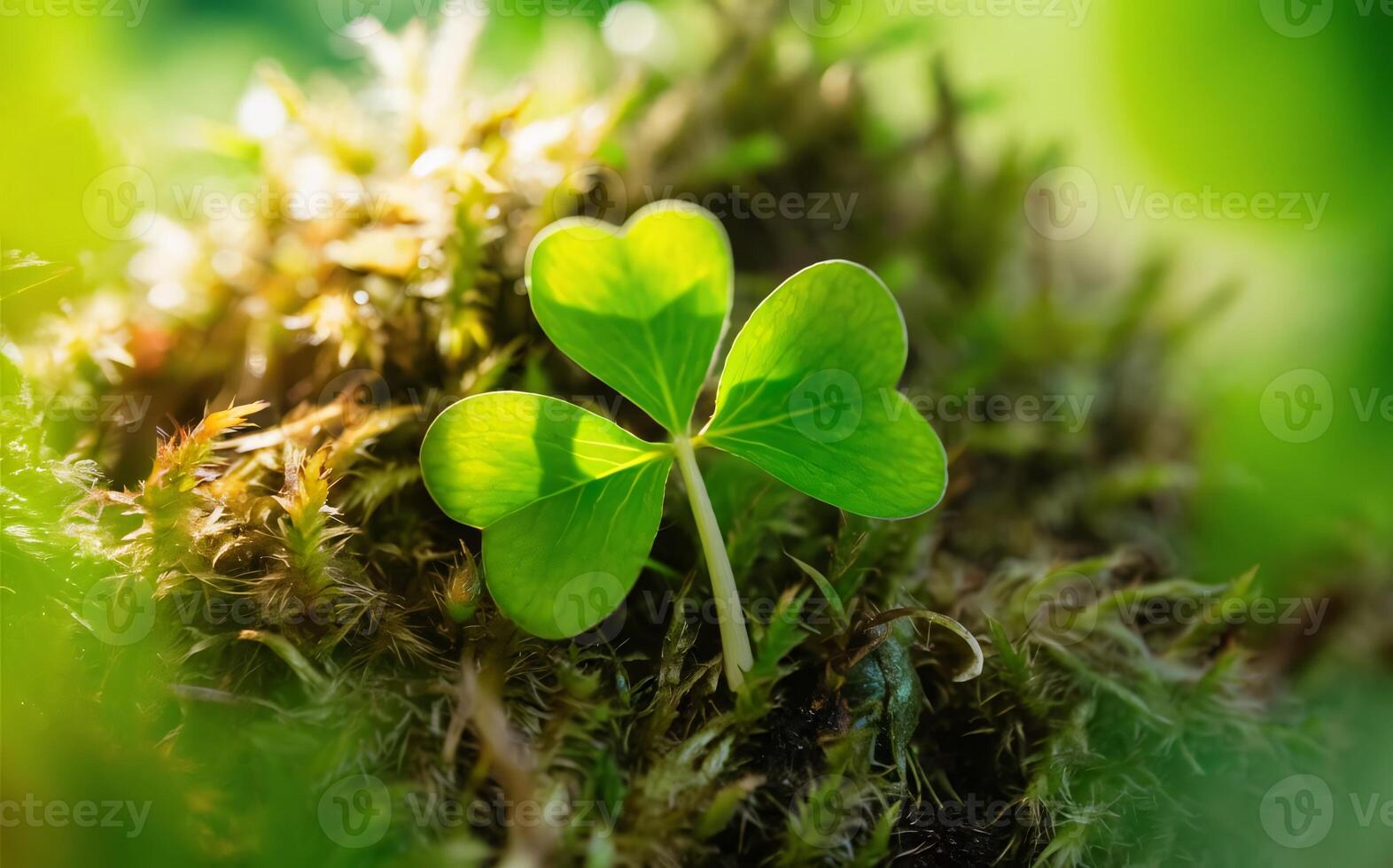 Shamrock background , Saint Patrick photo