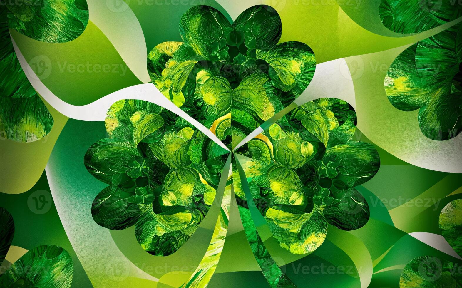 Shamrock background , Saint Patrick photo