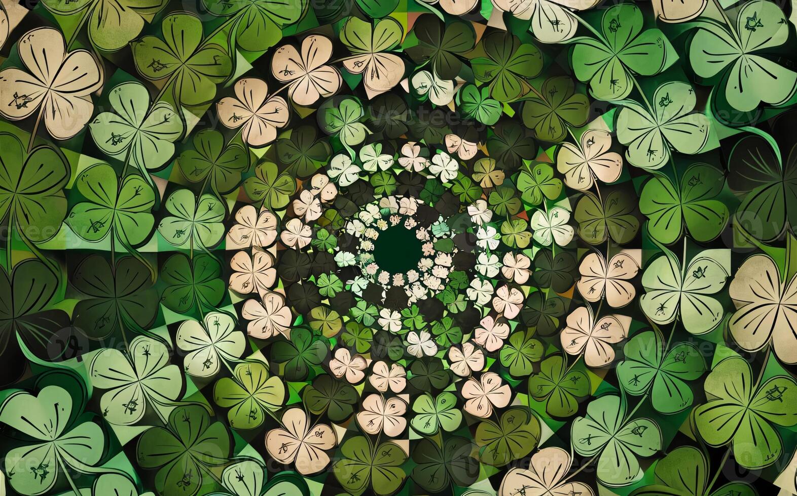Shamrock background , Saint Patrick photo